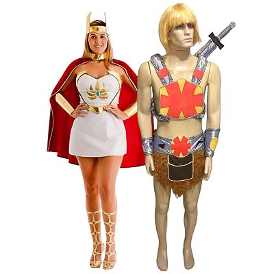 Casal He Man e She Ra - SOMENTE ALUGUEL