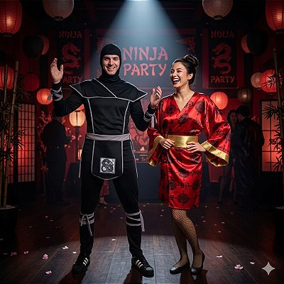 Fantasias Casal Japão - SOMENTE ALUGUEL