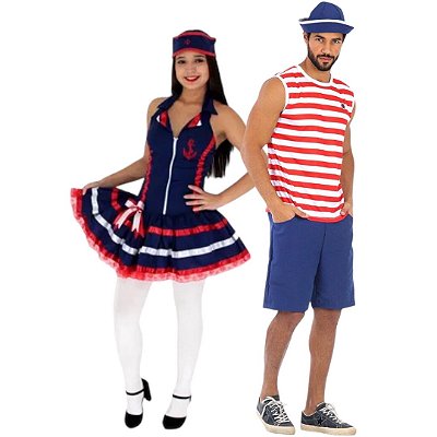 Casal Marinheiros Verão - SOMENTE ALUGUEL