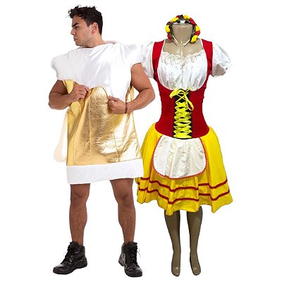 Casal Octoberfast - SOMENTE ALUGUEL