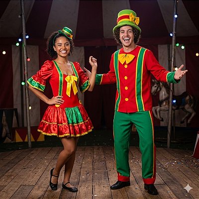 Fantasias Casal Patatá - SOMENTE ALUGUEL