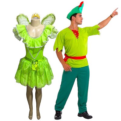Casal Peter Pan e Sininho- SOMENTE ALUGUEL