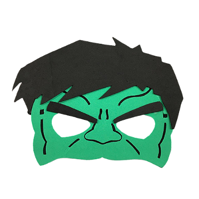 Máscara Hulk EVA