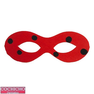 Máscara Ladybug EVA Veludinho Gd