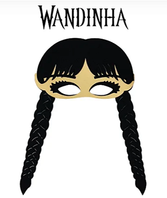 Máscara Wandinha EVA