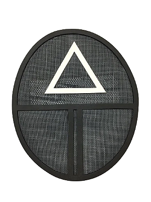 Máscara Round 6 Triangulo EVA