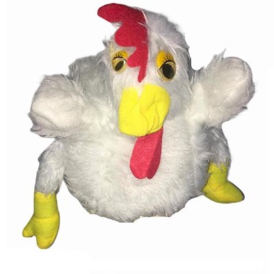 Chapéu Galinha Pelúcia