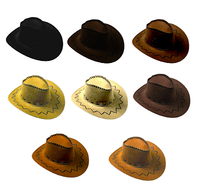 Chapéu Cowboy Trançado Adulto