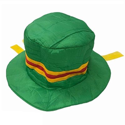 Cartola Palhaço Acoplado Verde