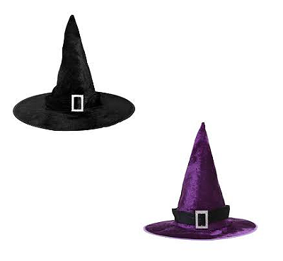 Chapéu Bruxa Veludo