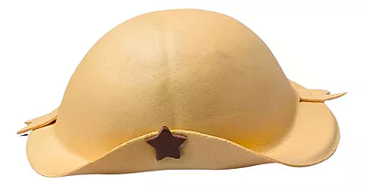 Chapéu Cangaceiro Coco EVA com Estrela