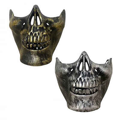 Máscara Caveira Metade