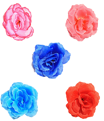 Presilha Flor Cabelo