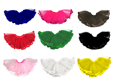 Saia Tule c/ Fita 30 Cm LX