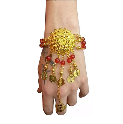 Pulseira Moedas Rubi