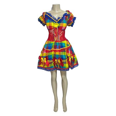 Vestido Junino Luxo Vandin