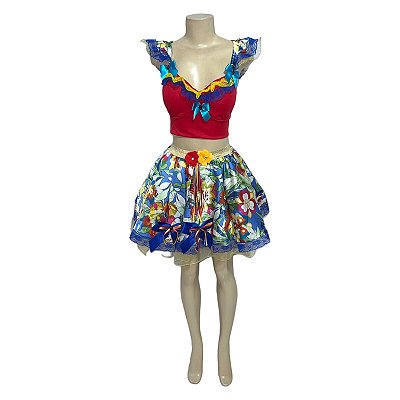 Conjunto Junino Luxo Figus 2