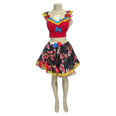 Conjunto Junino Luxo Figus 3