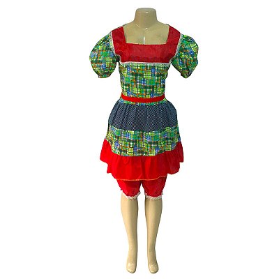 Vestido Junino Retalhos TNG
