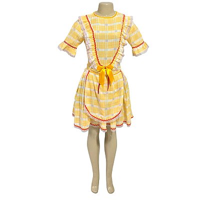 Vestido Junino Quadriculado Lt