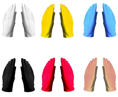 Luva Lycra Inf T6