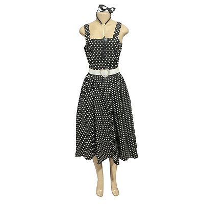 Anos 60 Preto e Branco com Alças - SOMENTE ALUGUEL