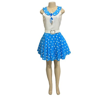 Anos 60 Gola Azul - SOMENTE ALUGUEL