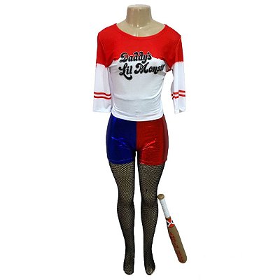 Arlequina Conjunto Luxo - SOMENTE ALUGUEL
