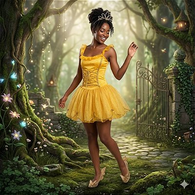 Fantasia Bela Malha Adulto - SOMENTE ALUGUEL