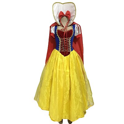 Branca de Neve veludo - SOMENTE ALUGUEL