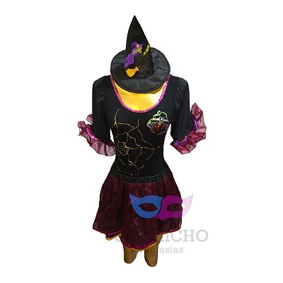 Bruxa Conjunto Colan Glitter - SOMENTE ALUGUEL