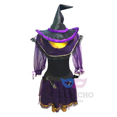 Bruxa Conjunto Colan Manga Longa - SOMENTE ALUGUEL