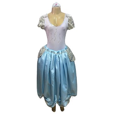 Cinderela Glitter Colan Longo - SOMENTE ALUGUEL