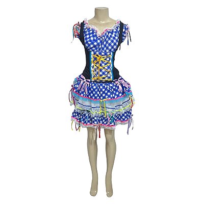 Conjunto Junino Luxo Malu - SOMENTE ALUGUEL