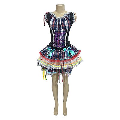 Conjunto Junino Luxo Mariana - SOMENTE ALUGUEL