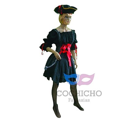 Pirata Luxo Tortuga Feminina - SOMENTE ALUGUEL