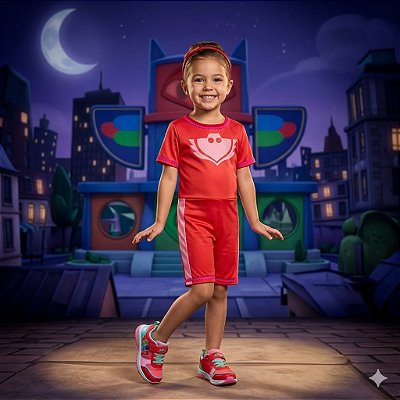 Fantasia Infantil Corujita Macacão Estampada (3)