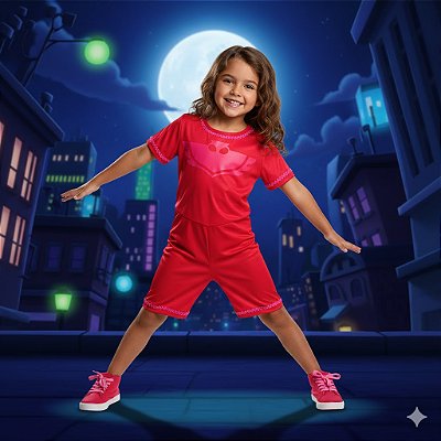 Fantasia Infantil Corujita Macacão Estampada (2)