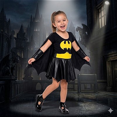 Fantasia Infantil Batgirl Luxo