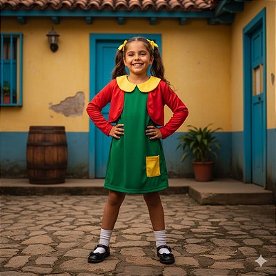 Fantasia Infantil Chiquinha Leg