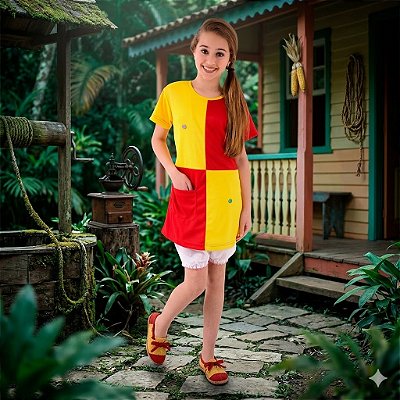 Fantasia Infantil Emília Leg