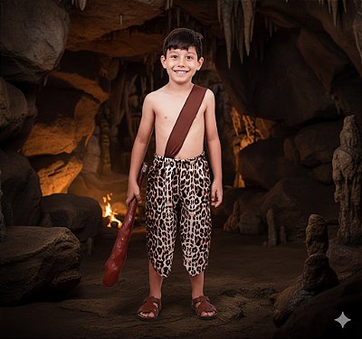 Fantasia Infantil Bam Bam (M3) Leg