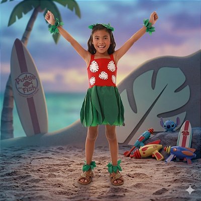 Fantasia Infantil Lillo Feminina Muv