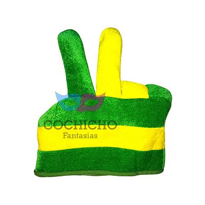 Chapéu Brasil Pluminha Luva