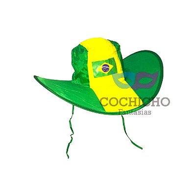 Chapéu Brasil Retrátil