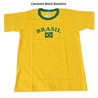 Camiseta Brasil Bandeira