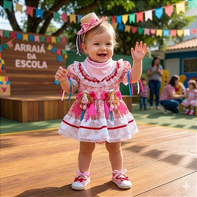 Fantasia Baby Festa Junina - Lindinha