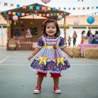 Fantasia Baby Festa Junina - Rendinhas 51176