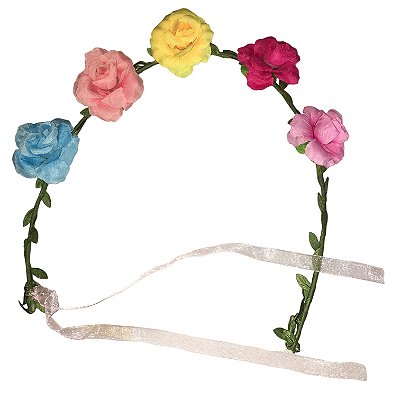 Tiara Rosas Coloridas