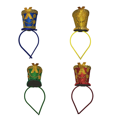 Tiara Paquitas Glitter Luxo